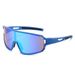 Men's Sun Glasses One Piece Lenses Colorful Cycling Sunglasses_viptrois.com