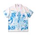 Men's Clothing Fashion Summer Loose Casual Character Digital Printing Cardigan Short Sleeved Lapel Shirt_viptrois.com