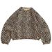 Men's Clothing Sweatshirt Round Neck Drop Shoulder Sleeves Tree Leopard Print 3D Digital Printing_viptrois.com