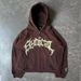 Men's Hoodie 2024 New American Zipper Sweater Gothic Letter Star Print Hoodie Trendy Men's Casual Outer_viptrois.com