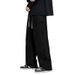 Men's Clothing Spring And Summer Straight Jeans Loose Wide Leg Pants Boys' Trendy Handsome Trousers_viptrois.com