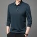 Nordmann Live Cross-Border Middle-Aged Men's Long Sleeve T- Polo Spring And Autumn Loose Casual Turn-Down Collar Dad's Base_viptrois.com