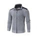 Loom Cross-Border Foreign Trade Autumn Winter Men's Fleece-Lined Thickened Knitted European And American Fashion Plus Size_viptrois.com