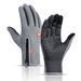 Outdoor winter cycling sports full finger water proof touch screen warm gloves men's and women's mountaineering gloves_viptrois.com