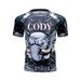 Men's Clothing Summer Running Sports T Shirt Light Breathable Stretch Tights Fitness Sports Short Sleeved Training Tops_viptrois.com