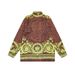 European And American Fashion Youth Plus Size Trendy Brand Vacation Casual Men's Loose Palace Print Popular Color Long_viptrois.com