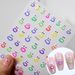 Monster Mouth Gel Nail Stickers - Funny Emoji 3D Jelly Nail Decals, Whimsical Big Mouth Design_viptrois.com