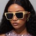 New Retro Large Frame Square Sunglasses Street Shooting Sunglasses Ins Simple Glasses Glasses_viptrois.com