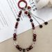 Rhinestone Zircon Bow Pendant Chain High Value Crystal Beads Mixed Style Car Key Chain Jewelry For Women_viptrois.com