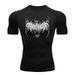 Men's Clothing Compression Shirt Black Fitness T Shirt Men's Muscle Quick Drying Fitness Sportswear Sun Protection Sports T Shirt_viptrois.com