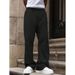 Men's Clothing Autumn New Straight Leg Sports Sweatpants, Foreign Trade American Style Casual Pants, Loose Fit, Fashionable Elastic Waist Long Pants_viptrois.com