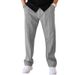 Men's Casual Loose Straight Leg Sporty Pants Autumn Winter Oversized Toothpick Striped Long Trousers_viptrois.com