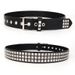 New Punk Fashion Versatile Simple Square Rivet Belt For Jeans And Suit Pants_viptrois.com