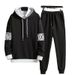 Men's Clothing Hooded Casual Pants Two Piece New Men's 2024 Trendy Hoodie Sweater Sports Suit Autumn Ant Cloth Korean Version_viptrois.com