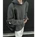 Hooded Sweater Jacket Men's Autumn And Winter Solid Color Knitted Sweater Versatile Sweater_viptrois.com
