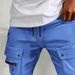 Versatile Casual Cargo Pants For Teenagers Loose Fit Trendy And Fashionable Five Point Size_viptrois.com