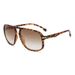 New Fashion Double Beam Aviator Frog Mirror Metal Accessories Trendy Sunglasses Driving Travel_viptrois.com