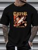 Rock Terror T Shirt Hardcore Band Black All Size S To 5XL LL2194 Graphic Soft Fashion Top For Everyday Wear Slightly Stretched Unisex Comfortable_viptrois.com