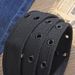 New trend, personalized canvas belt, fashionable double needle buckle, men's and women's casual cotton leprosy_viptrois.com