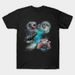 Moo Deng Three Moo Deng Moon Funny Hippo - Moo Deng Three Moo Deng Moon Funny - T-Shirt Mens Womens Tees Top Classic T-Shirt Mens Womens Tees Top_viptrois.com