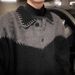 2026 American Retro Splicing Contrasting Color Knitted Cardigan Jacket Men's Autumn And Winter Trend Versatile Casual Loose Lapel Sweater_viptrois.com