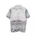 Men's Clothing Trendy Brand European And American High Street Hip Hop Loose Heavy Hawaiian Short Sleeved Shirt Men's Casual Travel Flower Shirt Women_viptrois.com