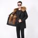 Men's Clothing Mid Length Outerwear Premium Fur-Lined Parka Coat With Luxurious Hood, Real Fur Trim & Warm Inner Lining (Mink, Fox, Rabbit Options)_viptrois.com