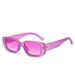 Retro Oval Sunglasses Fashion Small Frame Design UV400 Protection Versatile Unisex Eyewear With Classic Vintage Look_viptrois.com