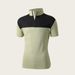 Men's Performance Half-Zip Polo Shirt Breathable Polyester Blend Short Sleeve T-Shirt With Stand Collar (Black, Light Grey, Sage Green, More)_viptrois.com