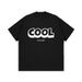 American Small Neckline High Street Printed Men's Cotton Versatile Top Summer New Oversize Front Shoulder Loose Short Sleeves_viptrois.com