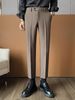 Men's Business Casual Dress Pants New Style Cropped Length Versatile And Drapy_viptrois.com