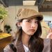 Reverse Beret Women, Duckbill Cap, Forward Cap For Men, Spring And Summer Thin Style, Painter Hat, Autumn Newsboy Hat_viptrois.com