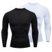 Loom European Standard Men's Sports Long Sleeve Stretch Tight Fitness Clothing Outdoor Tennis Training Running T-Shirt_viptrois.com