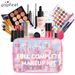 POPFEEL Full Set Beginners - Eyeshadow Palette, Lipsticks & Natural Beauty Essentials For Light Makeup_viptrois.com