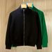 Men's Stylish High-Neck Zip-Up Knit Cardigan Warm Winter Pullover Sweater With Stand Collar, Breathable & Stretchable, Casual Chic For Urban Fashion_viptrois.com