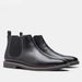 Men's Shoes Autumn New Men's Leather Shoes Slip On Leather Boots Distressed British Business Low Heeled Slip On Shoes Chelsea Boots For Men_viptrois.com