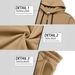 Men's Clothing New Autumn And Winter Men's Plus Velvet Zipper Sweatshirt Fashion Hoodie Multi Pocket Kahart Overalls Suit_viptrois.com