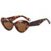 Men's Sunglasses New Personalized Retro Cat Eye Sunglasses Outdoor Sun Protection Sunglasses High End Anti Ultraviolet Fashion Glasses_viptrois.com