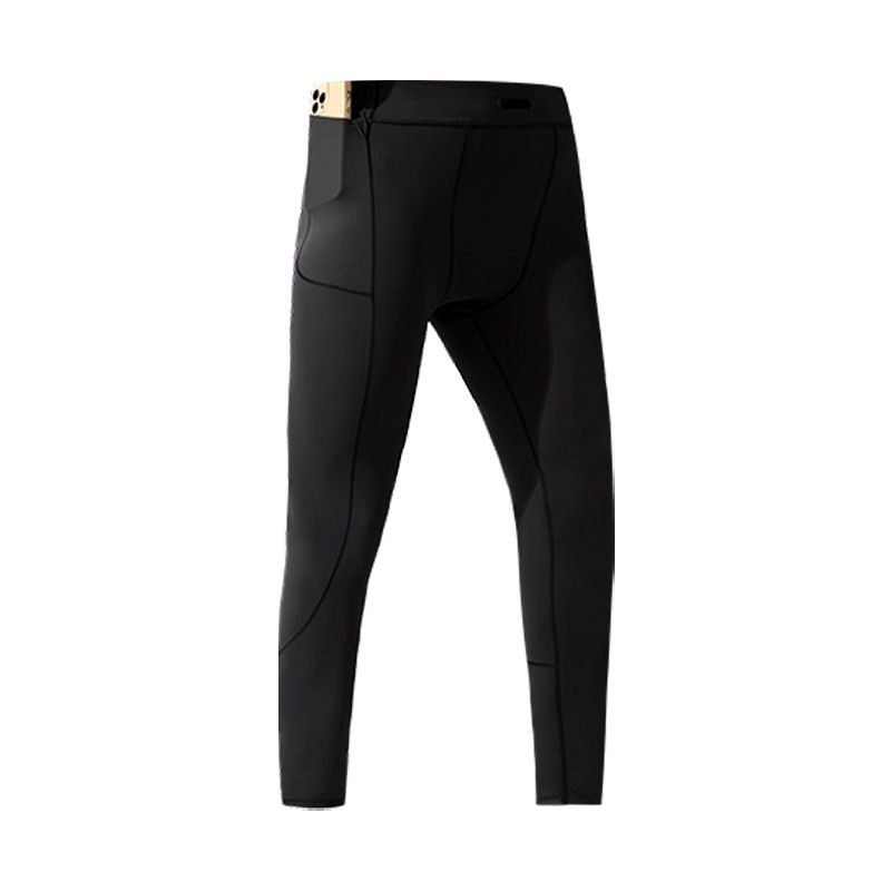 Men's Clothing Sports Quick Dry Tights Spring High Elastic Basketball Training Fitness Pants Sports Running Yoga Compression Pants_viptrois.com