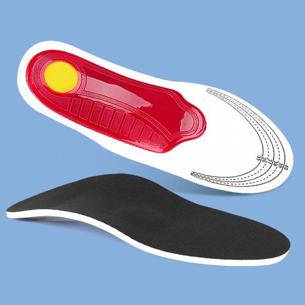 Breathable & Shock-Absorbing Orthotic Insoles For Men & Women – Arch Support, Lightweight & Durable, Universal Fit For All Shoes (Black Mesh)_viptrois.com
