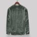 New Men's Best-selling Solid-color Cotton And Linen Long-sleeved Shirt For Men_viptrois.com