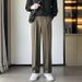 Men's Clothing Vintage American Style Men's Casual Pants - Relaxed Fit, Comfortable & Stylish For Everyday Wear (Black, White, Dark Gray, Beige)_viptrois.com