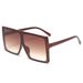 Oversized Square Sunglasses For Women - UV400 Protection, Fashion One-Piece Frame (Seaside & Outdoor Wear, Large Face Fit)_viptrois.com