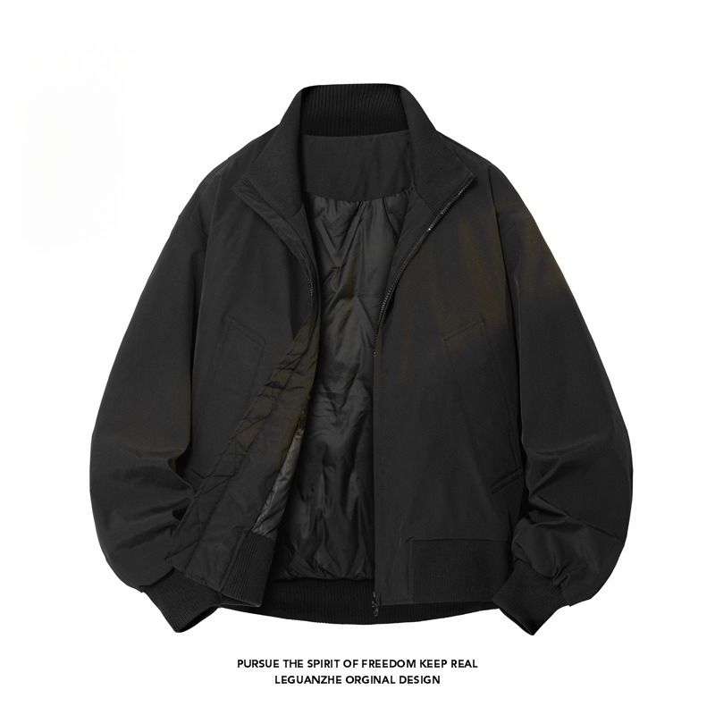 90% White Duck Down American Pilot Down Jacket Men's Cleanfit High Sense Ruffian Handsome Short Jacket_viptrois.com