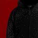 Gothic Star Embroidered Hoodie – Unisex Zip-Up Streetwear Sweatshirt, Oversized Fit, Black (S-Xl)_viptrois.com