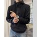 Pure Pure European Station New Men's Autumn Winter Hoodie Versatile Simple Lazy Style Patchwork Long Sleeve Top_viptrois.com