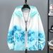 Men's clothing Summer ice silk sunscreen clothing anti-ultraviolet male and female couple models skin clothing jacket thin section breathable_viptrois.com