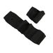 Korean Style Gloves Arm Cosplay Anime Black And White Striped Fingerless Cotton Long Wrist Sleeves_viptrois.com