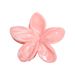 Luxury Gold Wire Drawing Plumeria Claw Clip - Small Size Bauhinia Hairpin For Braiding & Baby Hair - Premium Gold Strand Hair Accessory_viptrois.com