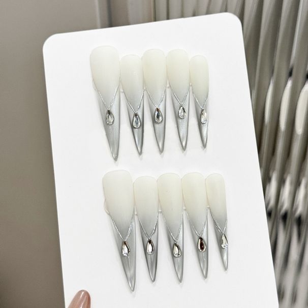 Beauty & Health Cool And Spicy High End Cat's Eye Metal Sticky Diamond Niche Design New Wearable Armor_viptrois.com
